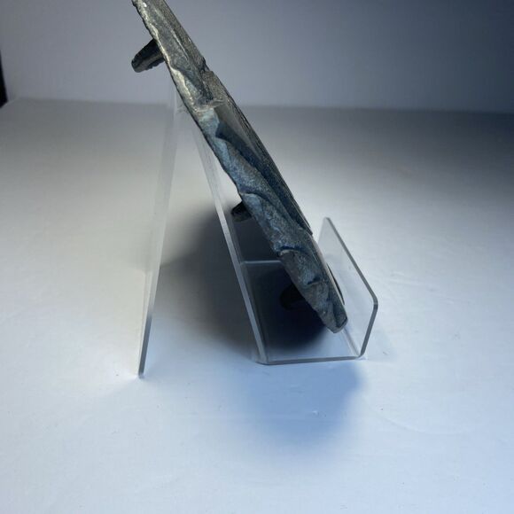 WWI US Veteran Grave Marker 1917–1918 Cast Iron Star Luzerne County Antique - Picture 12 of 16